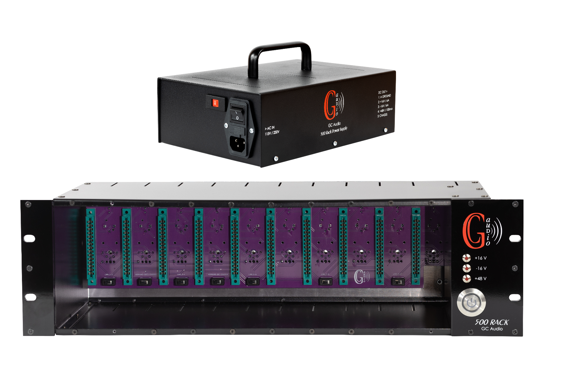 500 Module Rack Audio Full Scale AV
